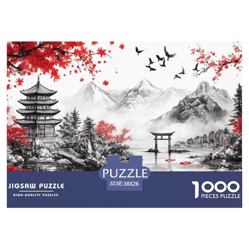 Japanische Landschaft Puzzle 1000 Teile Pagode mit roten Blättern Puzzles EIN Herausforderndes Rätsel 100% Recycelter Pappe Geschenke Für Frauen,Geschenke Für Männer 38x26cm/1000pcs Japanische Landschaft Puzzle 1000 Teile Pagode mit roten Blättern Puzzles EIN Herausforderndes Rätsel 100% Recycelter Pappe Geschenke Für Frauen,Geschenke Für Männer 38x26cm/1000pcs von GXYUAOIEF