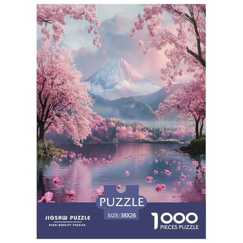 Kirschblüte Puzzle 1000-teilige Schwer Puzzle Spielzeug Pädagogisches Spiel Impossible Herausforderung Spielzeug Für Erwachsene Und Kinder Ab 14 Jahren 38x26cm/1000pcs Kirschblüte Puzzle 1000-teilige Schwer Puzzle Spielzeug Pädagogisches Spiel Impossible Herausforderung Spielzeug Für Erwachsene Und Kinder Ab 14 Jahren 38x26cm/1000pcs von GXYUAOIEF
