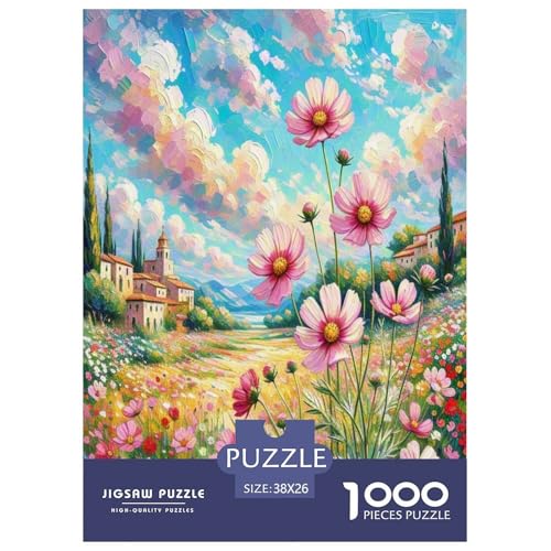 Kosmos Puzzle 1000 Teile Schwer Puzzle Spielzeug Pädagogisches Spiel Impossible Herausforderungsspielzeug Für Erwachsene Und Kinder in Bewährter 38x26cm/1000pcs von GXYUAOIEF