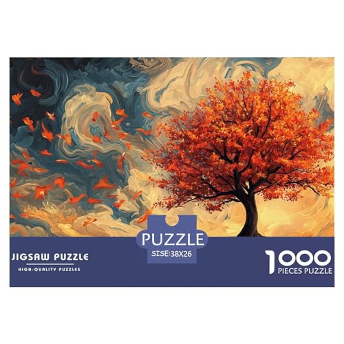 Lebensbaum Puzzle 1000 Teile Ölmalerei-Stil Puzzles Stress Abbauen Familien-Puzzlespiel 100% Recycelter Pappe Für Die Ganze Familie 38x26cm/1000pcs Lebensbaum Puzzle 1000 Teile Ölmalerei-Stil Puzzles Stress Abbauen Familien-Puzzlespiel 100% Recycelter Pappe Für Die Ganze Familie 38x26cm/1000pcs von GXYUAOIEF