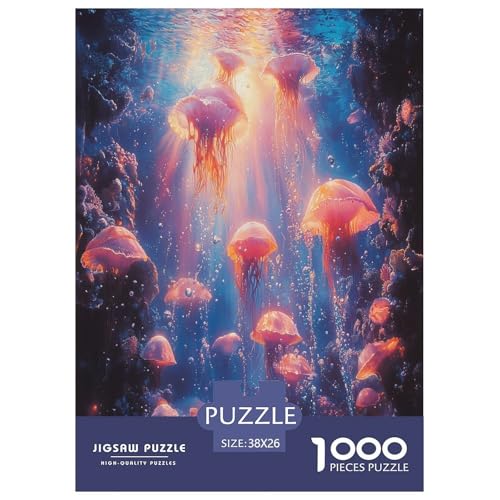Medulen Puzzle 1000-teilige Schwer Puzzle Spielzeug Pädagogisches Spiel Impossible Herausforderung Spielzeug Für Erwachsene Kinder 38x26cm/1000pcs von GXYUAOIEF