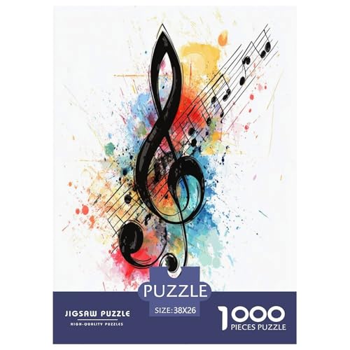 Musiknotation Puzzles 1000 Teile Schwer Puzzle Spielzeug Pädagogisches Spiel Impossible Herausforderung Spielzeug Für Erwachsene Und Kinder in Bewährter 38x26cm/1000pcs Musiknotation Puzzles 1000 Teile Schwer Puzzle Spielzeug Pädagogisches Spiel Impossible Herausforderung Spielzeug Für Erwachsene Und Kinder in Bewährter 38x26cm/1000pcs von GXYUAOIEF