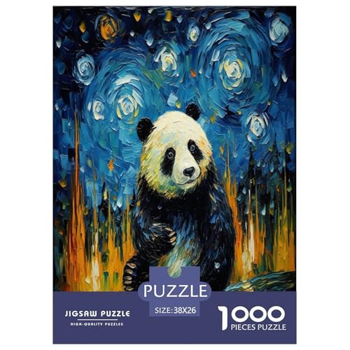 Ölmalerei Panda Puzzle 1000-teilige Schwer Puzzle Spielzeug Lernspiel Impossible Herausforderung Spielzeug Für Erwachsene Und Kinder Ab 12 Jahren 38x26cm/1000pcs Ölmalerei Panda Puzzle 1000-teilige Schwer Puzzle Spielzeug Lernspiel Impossible Herausforderung Spielzeug Für Erwachsene Und Kinder Ab 12 Jahren 38x26cm/1000pcs von GXYUAOIEF