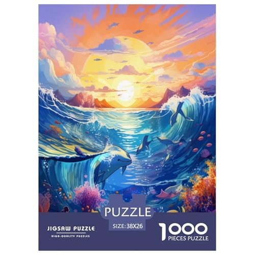 Ozean Puzzle 1000-teilige Schwer Puzzle Spielzeug Pädagogisches Spiel Impossible Herausforderungsspielzeug Für Erwachsene Und Kinder in Bewährter 38x26cm/1000pcs Ozean Puzzle 1000-teilige Schwer Puzzle Spielzeug Pädagogisches Spiel Impossible Herausforderungsspielzeug Für Erwachsene Und Kinder in Bewährter 38x26cm/1000pcs von GXYUAOIEF