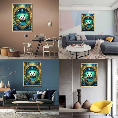 Panda Puzzle 1000 Teile Schwer Puzzle Spielzeug Lernspiel Impossible Herausforderung Spielzeug Für Erwachsene Und Kinder Ab 14 Jahren 1000pcs (75x50cm) von GXYUAOIEF