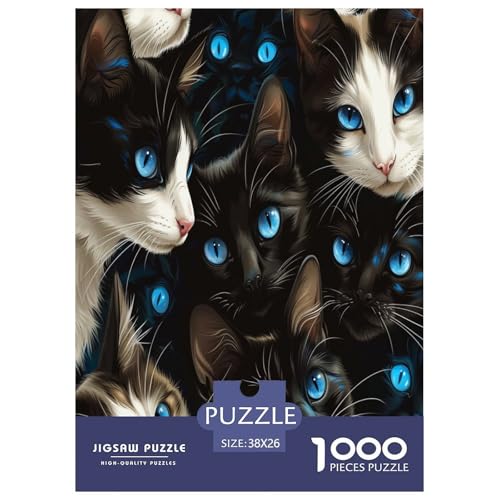 Ragdoll Puzzle 1000-teilige Schwer Puzzle Spielzeug Lernspiel Impossible Herausforderungsspielzeug Für Erwachsene Und Kinder in Bewährter 38x26cm/1000pcs Ragdoll Puzzle 1000-teilige Schwer Puzzle Spielzeug Lernspiel Impossible Herausforderungsspielzeug Für Erwachsene Und Kinder in Bewährter 38x26cm/1000pcs von GXYUAOIEF