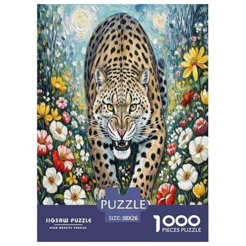 SchneeLeopard Puzzle 1000 Teile Schwer Puzzle Spielzeug Pädagogisches Spiel Impossible Herausforderungsspielzeug Für Erwachsene Und Kinder Ab 12 Jahren 38x26cm/1000pcs SchneeLeopard Puzzle 1000 Teile Schwer Puzzle Spielzeug Pädagogisches Spiel Impossible Herausforderungsspielzeug Für Erwachsene Und Kinder Ab 12 Jahren 38x26cm/1000pcs von GXYUAOIEF