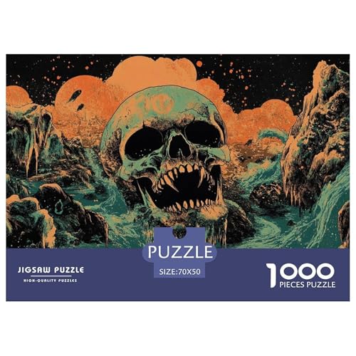 Skelett Puzzle 1000 Teile Felsen und Wasser Puzzles Stress Abbauen Familien-Puzzlespiel 100% Recycelter Pappe Für Erwachsene Und Kinder 70x50cm/1000pcs Skelett Puzzle 1000 Teile Felsen und Wasser Puzzles Stress Abbauen Familien-Puzzlespiel 100% Recycelter Pappe Für Erwachsene Und Kinder 70x50cm/1000pcs von GXYUAOIEF