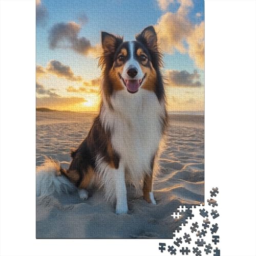 Tibetanischer Mastiff Puzzle 1000 Teile Schwer Puzzle Spielzeug Pädagogisches Spiel Impossible Herausforderungsspielzeug Für Erwachsene Und Kinder Ab 12 Jahren 1000pcs (75x50cm) von GXYUAOIEF