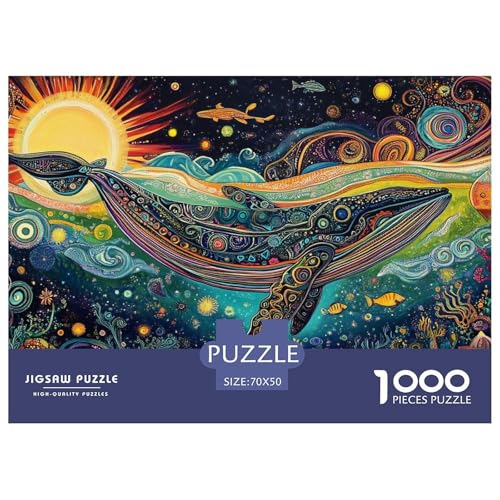 Wal Puzzle 1000-teilige Traumhafter Stil Puzzles EIN Herausforderndes Rätsel 100% Recycelter Pappe Für Die Ganze Familie 70x50cm/1000pcs Wal Puzzle 1000-teilige Traumhafter Stil Puzzles EIN Herausforderndes Rätsel 100% Recycelter Pappe Für Die Ganze Familie 70x50cm/1000pcs von GXYUAOIEF