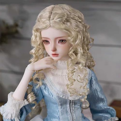 1/4 BJD Doll Ball Jointed Doll 18in Helles Outfit Prinzessin SD-Puppe mit Make-up+ Komplettem Zubehör, 100% Handgefertigt von GYHCB