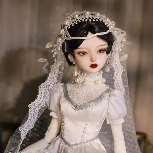 1/4 BJD-Puppe 43 cm Kugelgelenkpuppen Harz Actionfiguren Handgemachtes Make-up SD Doll Französischer Fischschwanzrock für Geburtstagsgeschenke 1/4 BJD-Puppe 43 cm Kugelgelenkpuppen Harz Actionfiguren Handgemachtes Make-up SD Doll Französischer Fischschwanzrock für Geburtstagsgeschenke von GYHCB