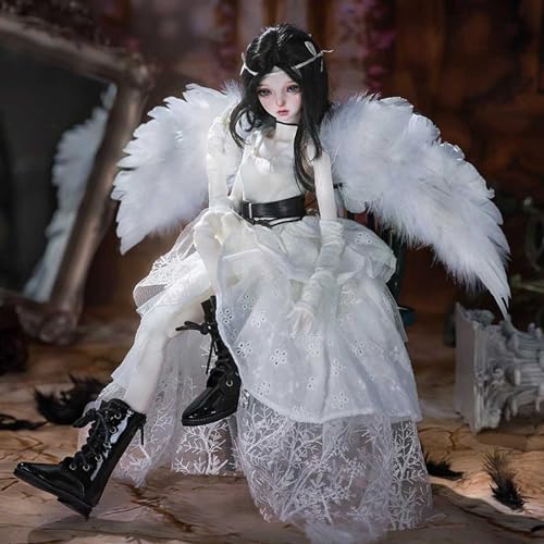 1/4 BJD Puppe Fullset, 45 cm SD Puppen mit Kleidung, Schuhen, Perücke, Make-up, Ball Jointed Dolls für DIY Handgefertigt Geschenke 1/4 BJD Puppe Fullset, 45 cm SD Puppen mit Kleidung, Schuhen, Perücke, Make-up, Ball Jointed Dolls für DIY Handgefertigt Geschenke von GYHCB