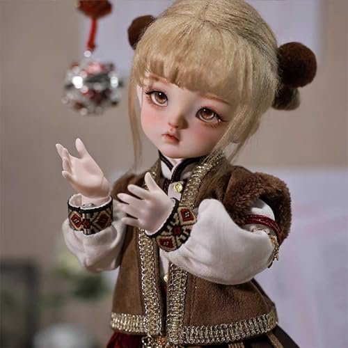 1/6 BJD Doll Full Set 28cm 11" Kugelgelenk-SD-Harzpuppe Handgemachtes Make-up, Ldeales Geschenk für Verschiedene Feste von GYHCB