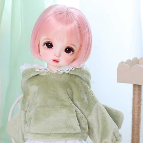 1/6 BJD-Puppe 26 cm 10,23 Zoll Kugelgelenkpuppe Mini SD Doll mit Komplettset Kleidung Perücke Schuhe Make-up, Süßes Geburtstagsgeschenk 1/6 BJD-Puppe 26 cm 10,23 Zoll Kugelgelenkpuppe Mini SD Doll mit Komplettset Kleidung Perücke Schuhe Make-up, Süßes Geburtstagsgeschenk von GYHCB