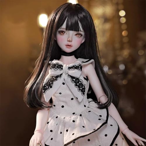 16 Zoll BJD Doll 1/4 Hochwertiges Harz, Bewegliche Kugelgelenke, Inklusive Vollständigem Outfit und Zubehör 16 Zoll BJD Doll 1/4 Hochwertiges Harz, Bewegliche Kugelgelenke, Inklusive Vollständigem Outfit und Zubehör von GYHCB