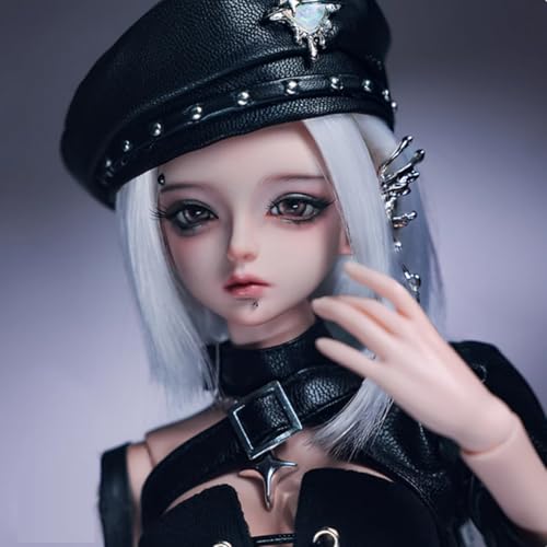 Handbemalt BJD Dolls 1/4 BJD-Puppen 44 cm Kugelgelenkpuppe, Rollenspiel Actionfigur, für Geburtstagsgeschenke von GYHCB