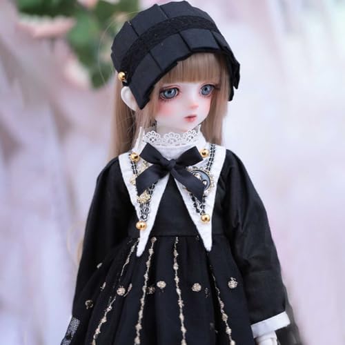 Handgefertigte Elegante BJD-Puppe 1/4 Prinzessin SD Doll 40,5 cm 15,94 Zoll Harz Kugelgelenkpuppe Komplettset, für Schreibtisch und Wanddekoration Handgefertigte Elegante BJD-Puppe 1/4 Prinzessin SD Doll 40,5 cm 15,94 Zoll Harz Kugelgelenkpuppe Komplettset, für Schreibtisch und Wanddekoration von GYHCB