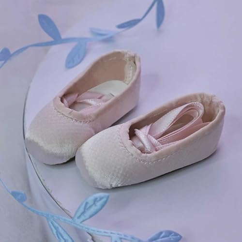 Puppenschuhe für 1/4 BJD, Ballerinas für Puppen, Mini Flache Schuhe für Weibliche Puppen, DIY-Kostüm, Kleid, Kostüm Zubehör Puppenschuhe für 1/4 BJD, Ballerinas für Puppen, Mini Flache Schuhe für Weibliche Puppen, DIY-Kostüm, Kleid, Kostüm Zubehör von GYHCB