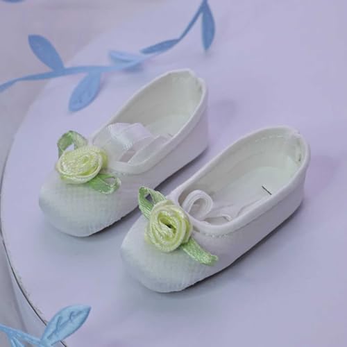 Puppenschuhe für 1/4 BJD, Ballerinas für Puppen, Mini Flache Schuhe für Weibliche Puppen, DIY-Kostüm, Kleid, Kostüm Zubehör Puppenschuhe für 1/4 BJD, Ballerinas für Puppen, Mini Flache Schuhe für Weibliche Puppen, DIY-Kostüm, Kleid, Kostüm Zubehör von GYHCB