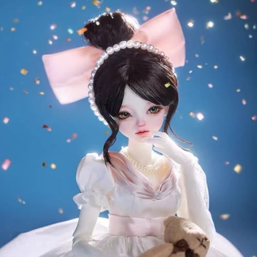 Retro 44 cm BJD Puppe 1/4 Kugelgelenk SD Puppen Harz Prinzessin Figuren mit Kleidung Schuhen Perücke Make-up Accessoires Retro 44 cm BJD Puppe 1/4 Kugelgelenk SD Puppen Harz Prinzessin Figuren mit Kleidung Schuhen Perücke Make-up Accessoires von GYHCB