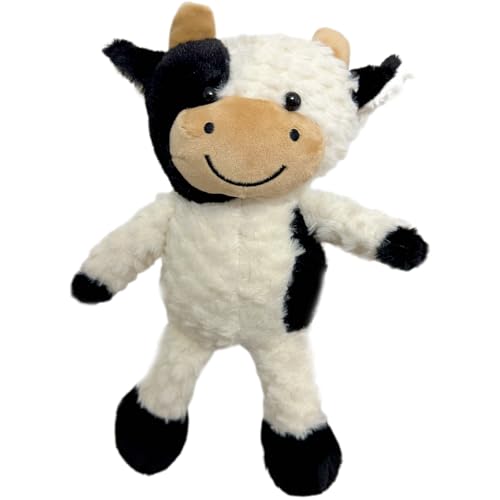 GYHWOFUL Kuscheltier Kuh 30CM, Niedliches Kuh Stofftier Spielzeug, Weiches Flauschiger Schwarz Weiß Kuh Plüschtier, Plüsch Stuffed Animals, Geschenke für Kinder Jungen Mädchen, Home deko (Stehend) GYHWOFUL Kuscheltier Kuh 30CM, Niedliches Kuh Stofftier Spielzeug, Weiches Flauschiger Schwarz Weiß Kuh Plüschtier, Plüsch Stuffed Animals, Geschenke für Kinder Jungen Mädchen, Home deko (Stehend) von GYHWOFUL
