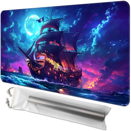 Kartenspiel-Spielmatte für MTG & TCG, 61 x 35,6 cm, rutschfeste magische Spielmatte, strapazierfähige Gummi-Oberfläche, ideal für Kartenspiele & Brettspiele, tragbar mit Aufbewahrungstasche Kartenspiel-Spielmatte für MTG & TCG, 61 x 35,6 cm, rutschfeste magische Spielmatte, strapazierfähige Gummi-Oberfläche, ideal für Kartenspiele & Brettspiele, tragbar mit Aufbewahrungstasche von GYSYZJDH