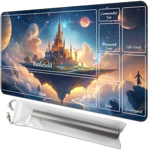 for MTG Playmat with Zones - 61.0 cm x 35.6 cm TCG Card & Board Game Mat, Smooth Surface, Non-Slip Base, Includes Free Storage Bag, Doubles as Desk Mousepad, Floating Island for MTG Playmat with Zones - 61.0 cm x 35.6 cm TCG Card & Board Game Mat, Smooth Surface, Non-Slip Base, Includes Free Storage Bag, Doubles as Desk Mousepad, Floating Island von GYSYZJDH