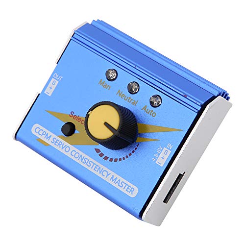 GYZOUKA 3Ch CCPM Servo -Tester Aluminiumlegierung ESC & Servo -Konsistenzprüfer für Hubschrauber, RC -Flugzeuge und Drohnen GYZOUKA 3Ch CCPM Servo -Tester Aluminiumlegierung ESC & Servo -Konsistenzprüfer für Hubschrauber, RC -Flugzeuge und Drohnen von GYZOUKA