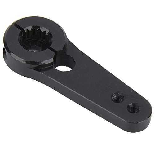 GYZOUKA Aluminiumlegierung RC Servo Arm 15T Spline 44 Mm für 1/5 Skala HSP Offroad Lastwagen (Schwarz) von GYZOUKA
