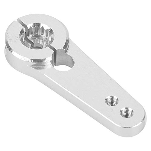 GYZOUKA Aluminiumlegierung RC Servo Arm 15T Spline 44 Mm für 1/5 Skala HSP Offroad Lastwagen (Silber) von GYZOUKA