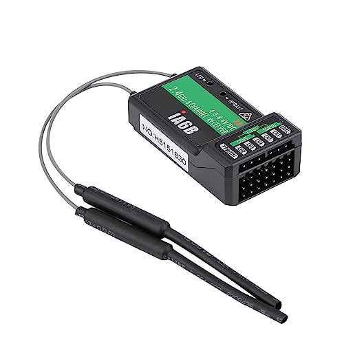 GYZOUKA FS IA6B 2,4 GHz 6CH PPM -Empfänger 2,4 GHz RC -Empfänger für FSI6X FSI6S I8 -Sender von GYZOUKA