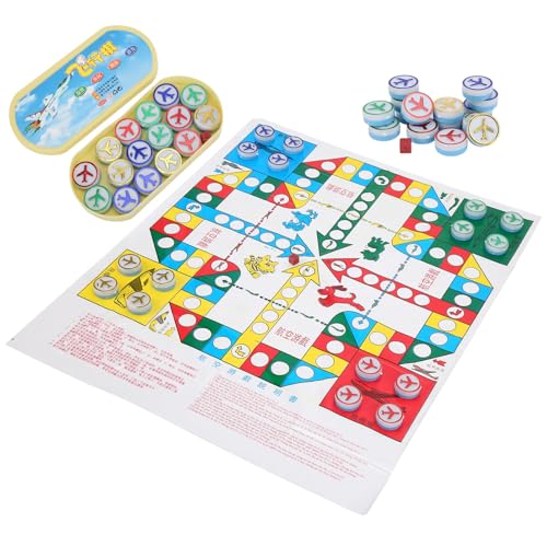 GYZOUKA Kinder Fliegen Schach Kinder Flugzeug Schach Eltern Kinderbrettspiel für Zuhause, Camping und Reisen von GYZOUKA