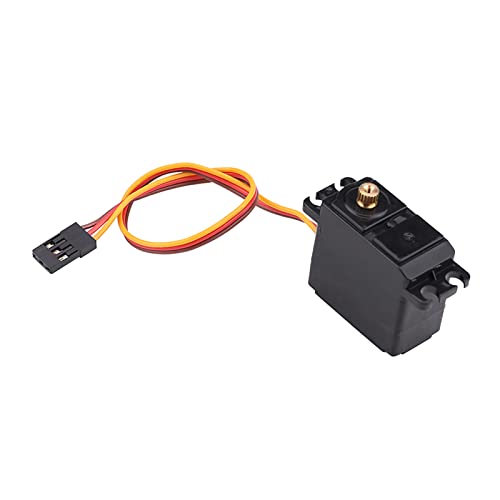 GYZOUKA Wasserdichtes RC -Servo High Drehmoment Metal Gear Servo für RC -Autos & LKWs von GYZOUKA