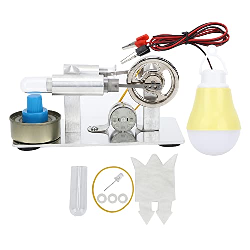 Mini Dampfmaschinenmodell, DIY Bastelbildungsspielzeug für, Ideal Als für Wissenschaftliche Projekte und Demo Requisiten für Lehrer Mini Dampfmaschinenmodell, DIY Bastelbildungsspielzeug für, Ideal Als für Wissenschaftliche Projekte und Demo Requisiten für Lehrer von GYZOUKA