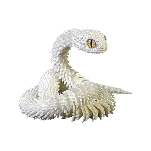 GZBMEZS -gedruckte Schlange, gedruckte Schlangenspielzeugform, Flexible Gelenke Schlangen-Sensorspielzeug-Desktop-Ornament, Realistische Schlangentiere Spielzeug-Schreibtischdekoration GZBMEZS -gedruckte Schlange, gedruckte Schlangenspielzeugform, Flexible Gelenke Schlangen-Sensorspielzeug-Desktop-Ornament, Realistische Schlangentiere Spielzeug-Schreibtischdekoration von GZBMEZS