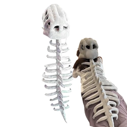 GZBMEZS Dinosaur Skelett Kostüm Set | Dinosaurier Schädel Kopfschmuck und Wirbelsäule für Halloween Kostüm | Halloween Verkleidung für Feste Rollenspiel und Auftritte GZBMEZS Dinosaur Skelett Kostüm Set | Dinosaurier Schädel Kopfschmuck und Wirbelsäule für Halloween Kostüm | Halloween Verkleidung für Feste Rollenspiel und Auftritte von GZBMEZS