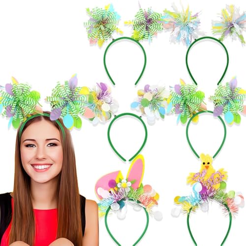 GZBMEZS Fröhliche Ostern-Stirnband, 6 Stück, Cartoon-Frühlingstag-Party-Haarreifen-Dekoration, Fröhliche Ostern-Tag-Haarband Für Osterdekoration Für Ostern, Festivals, Hochzeiten GZBMEZS Fröhliche Ostern-Stirnband, 6 Stück, Cartoon-Frühlingstag-Party-Haarreifen-Dekoration, Fröhliche Ostern-Tag-Haarband Für Osterdekoration Für Ostern, Festivals, Hochzeiten von GZBMEZS