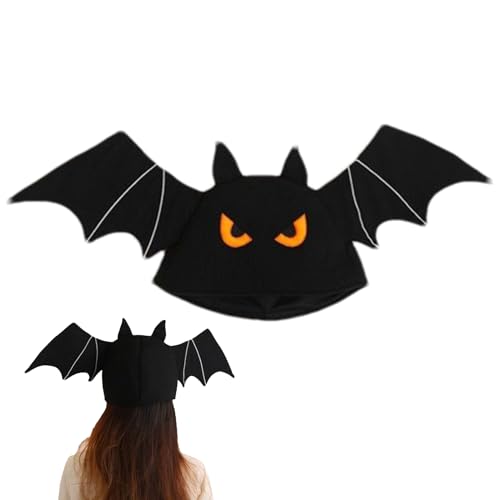 GZBMEZS Halloween Hut | Halloween Flügel Cosplay Hut für Damen,Feiertag Party Kopfbedeckung Für Männer Und Frauen Für Karneval Parade Festival Feiern Aktivitäten Und Aufführungen von GZBMEZS