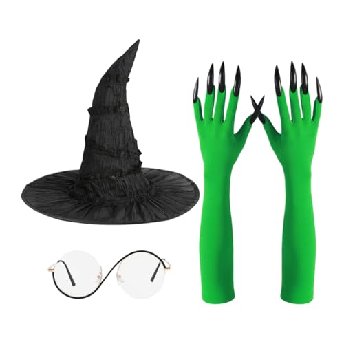 GZBMEZS Hexenkostüm Für Mädchen | Hexen Kostüm Set Halloween Kinder Verkleidung - Halloween Outfit & Rollenspiel Zubehör Für Mädchen Feste Maskenbälle Partys Zuhause Outdoor Reisen Fans GZBMEZS Hexenkostüm Für Mädchen | Hexen Kostüm Set Halloween Kinder Verkleidung - Halloween Outfit & Rollenspiel Zubehör Für Mädchen Feste Maskenbälle Partys Zuhause Outdoor Reisen Fans von GZBMEZS