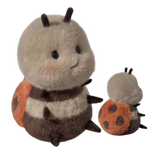 GZBMEZS Marienkäfer Kuscheltier,Sitzendes Plüschtier | Niedliches Spielzeug Mit Sanftem Gesichtsausdruck Kuscheltier Für Kinder Wohnaccessoire GZBMEZS Marienkäfer Kuscheltier,Sitzendes Plüschtier | Niedliches Spielzeug Mit Sanftem Gesichtsausdruck Kuscheltier Für Kinder Wohnaccessoire von GZBMEZS