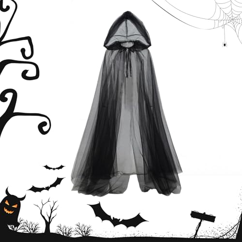 Halloween -Kapuze -Umhang, Halloween -Cosplay -Kostüm, Gruselige Hexenumhang Mit Kapuze Für Cosplay, Masquerade Balls Photography Party Fancy Bühnenaufführung Halloween -Kapuze -Umhang, Halloween -Cosplay -Kostüm, Gruselige Hexenumhang Mit Kapuze Für Cosplay, Masquerade Balls Photography Party Fancy Bühnenaufführung von GZBMEZS