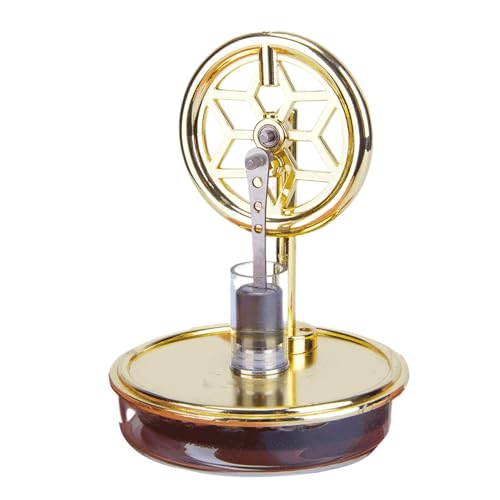 Stirling Engine Kit ， Bildungswissenschaftskits, Low-Temperature Electricity Generator Modell ， Home Desktop Dekoration für Erwachsene von GZBMEZS