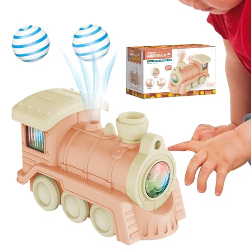 Zugspielzeug, Sensorisches Bildungsset Mit Lichtern Und Klängen, Blasen Ball Train Für Mädchen Für Kinder Mädchen Geburtstag Weihnachten Interaktive Lernaktivität von GZBMEZS