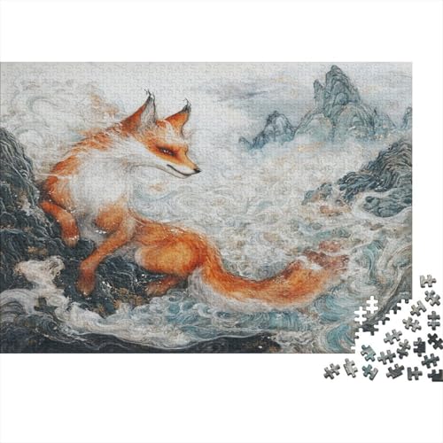 Fuchs Puzzle 1000 Teile Puzzle Für Erwachsene Und Kinder Ab 14 Jahren Puzzel 1000pcs (75x50cm) von GZCVBDYUY