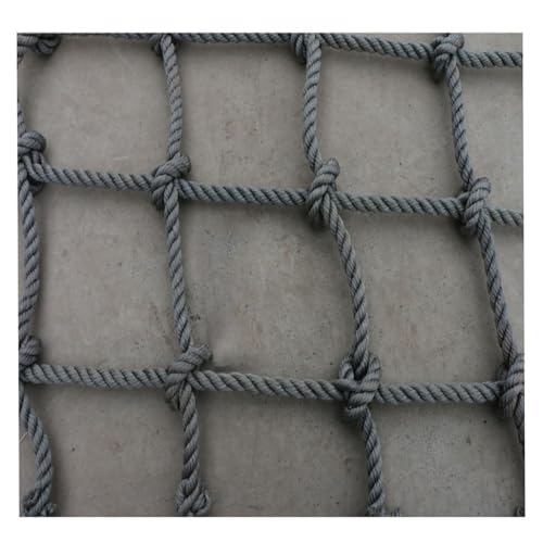 Schutznetz Sicherheitsnetz Nylon Ladungs Seilnetz Farbe Dekoratives Seilnetz, Kinder Fallschutznetz, Treppen Schutznetz, Sicherheitsnetz, Outdoor, Balkon, Zaunnetz, Indoor (Color : 12mm-12cm, Size : von GZDCPHDPB