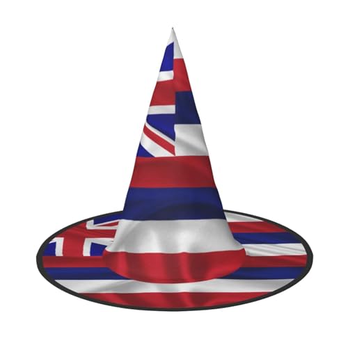 GZHYHAKAN Flagge von Hawaii American Print Halloween Hut für Partys, Karneval und Rollenspiele - leicht, bequem von GZHYHAKAN