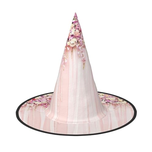 GZHYHAKAN Floral Wall Pink Rose Print Halloween Hut für Partys, Karneval und Rollenspiele - leicht, bequem GZHYHAKAN Floral Wall Pink Rose Print Halloween Hut für Partys, Karneval und Rollenspiele - leicht, bequem von GZHYHAKAN