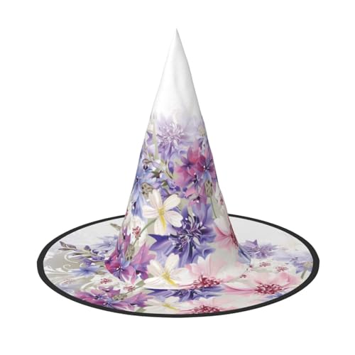 GZHYHAKAN Florale Wirbel Efeu Print Halloween Hut für Partys, Karneval und Rollenspiele - leicht, bequem GZHYHAKAN Florale Wirbel Efeu Print Halloween Hut für Partys, Karneval und Rollenspiele - leicht, bequem von GZHYHAKAN