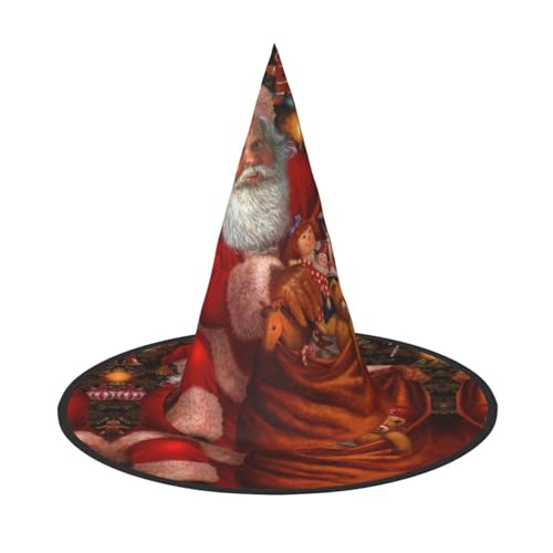 GZHYHAKAN Frohe Weihnachten Print Halloween Hut für Partys, Karneval und Rollenspiele - leicht, bequem von GZHYHAKAN